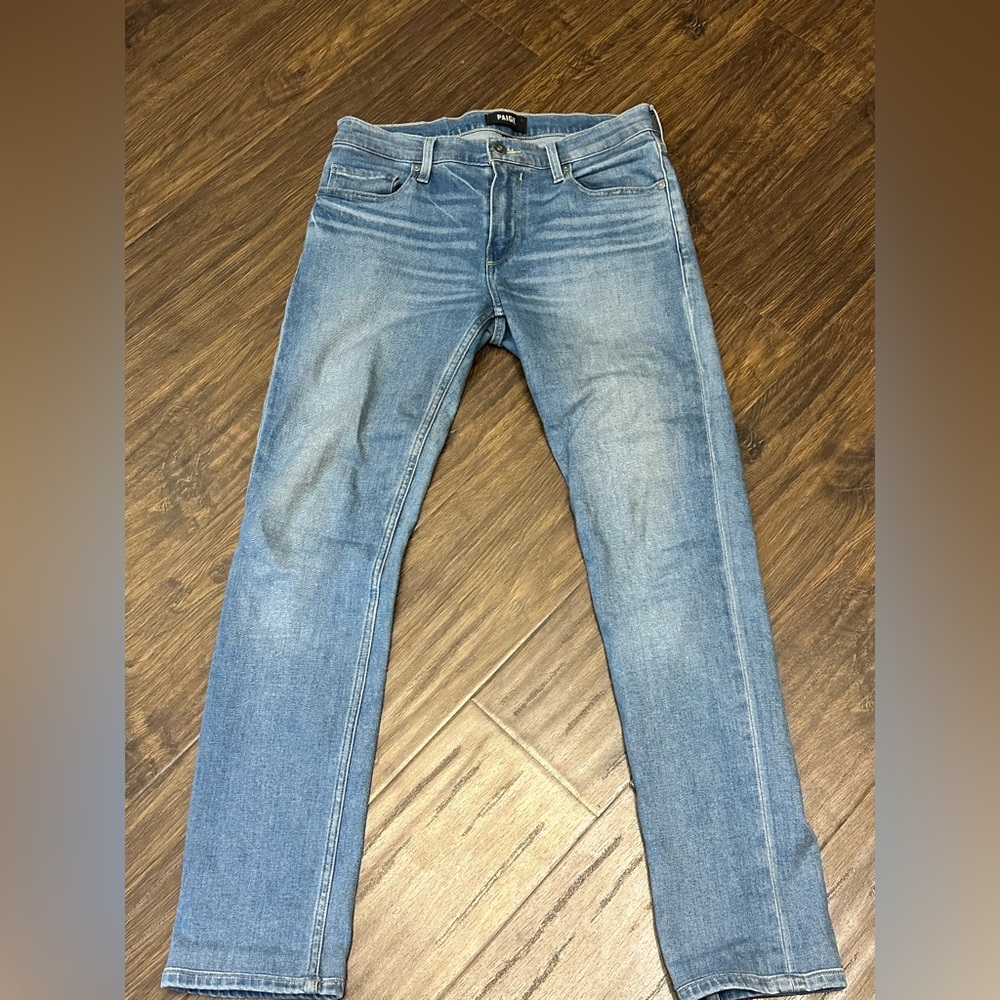 Used Paige Lennox Slim Jeans size 30